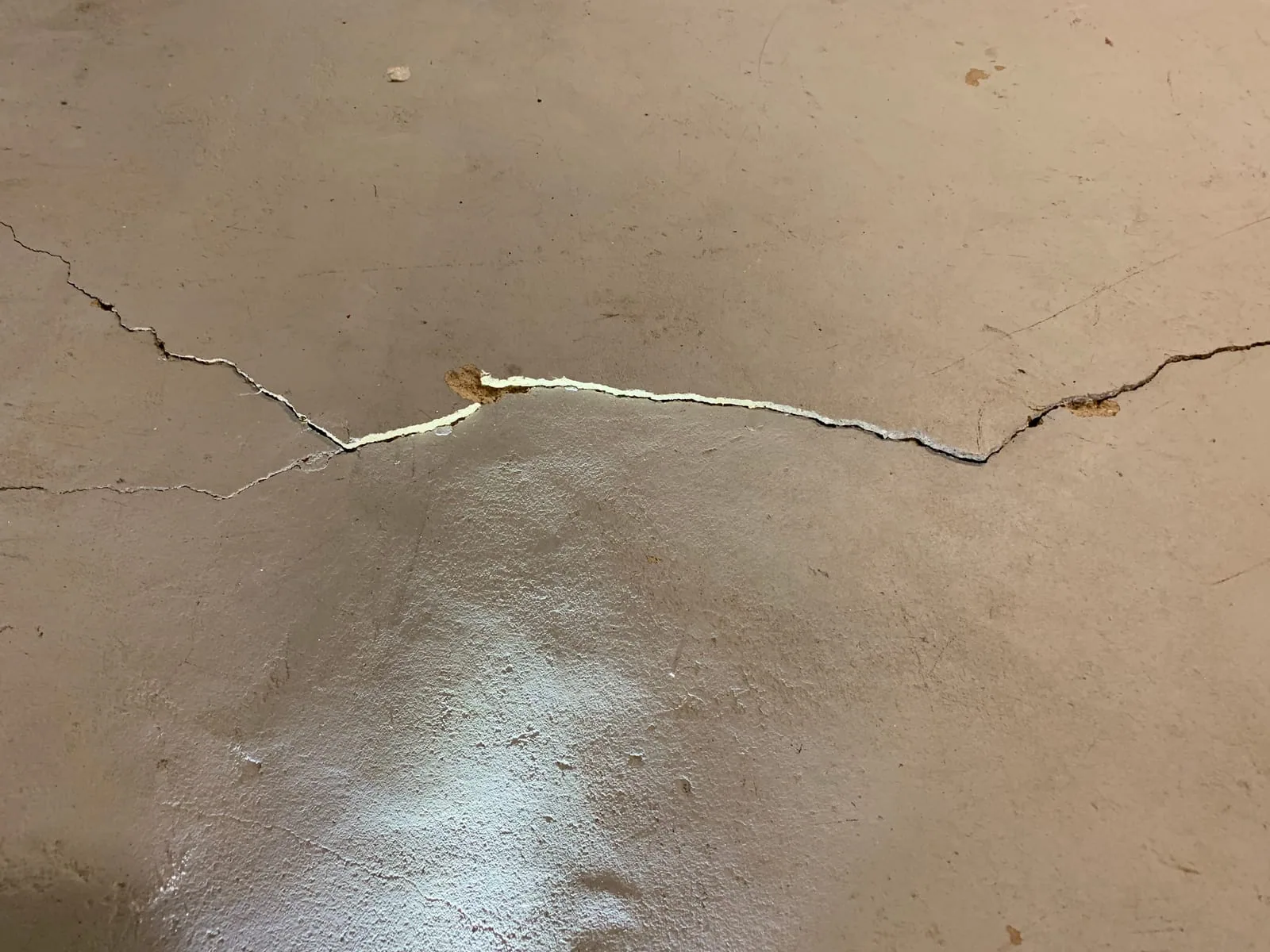Water tracking through ceiling and walls